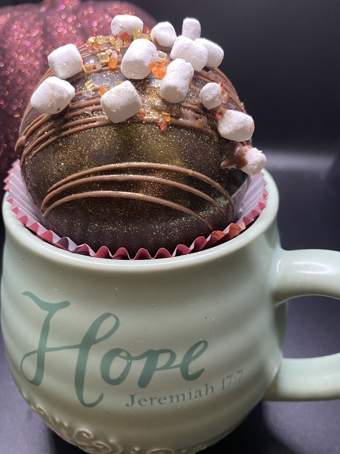 Hot Cocoa, Coffee, Mocha or Cappuccino Bomb