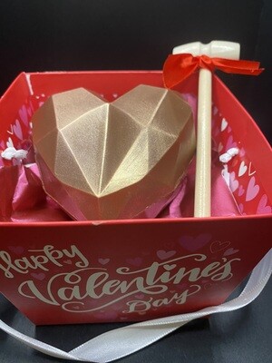 Breakable Chocolate Heart to Smash