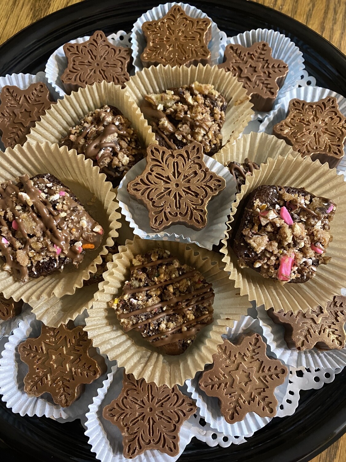 Custom Party Trays - Baked Goods and Chocolates