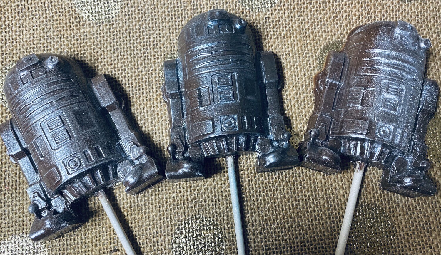 Chocolate Suckers for all Occasions  - 1 Dozen