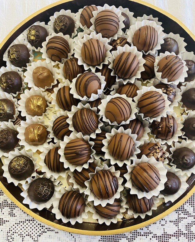 Assorted Molded Truffles - 1 Dozen