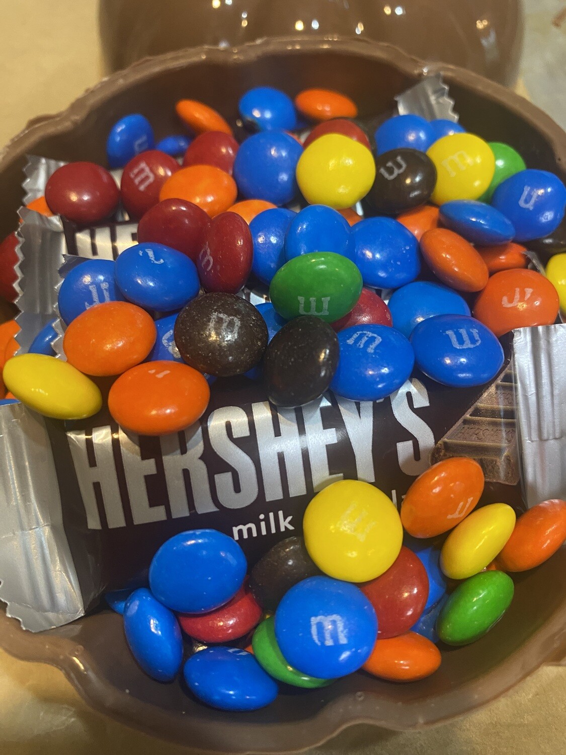 Chocolate Pumpkin to Smash With Surprise Candy Inside