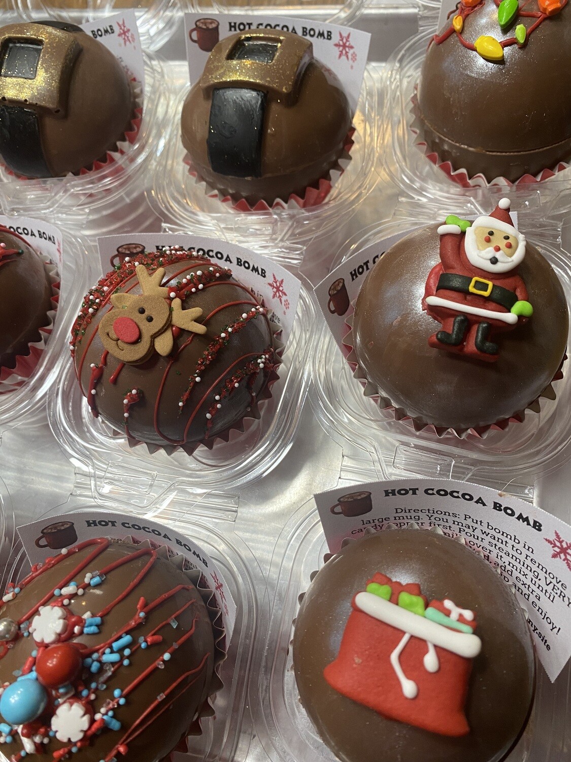 Hot Cocoa, Coffee, Mocha or Cappuccino Bomb