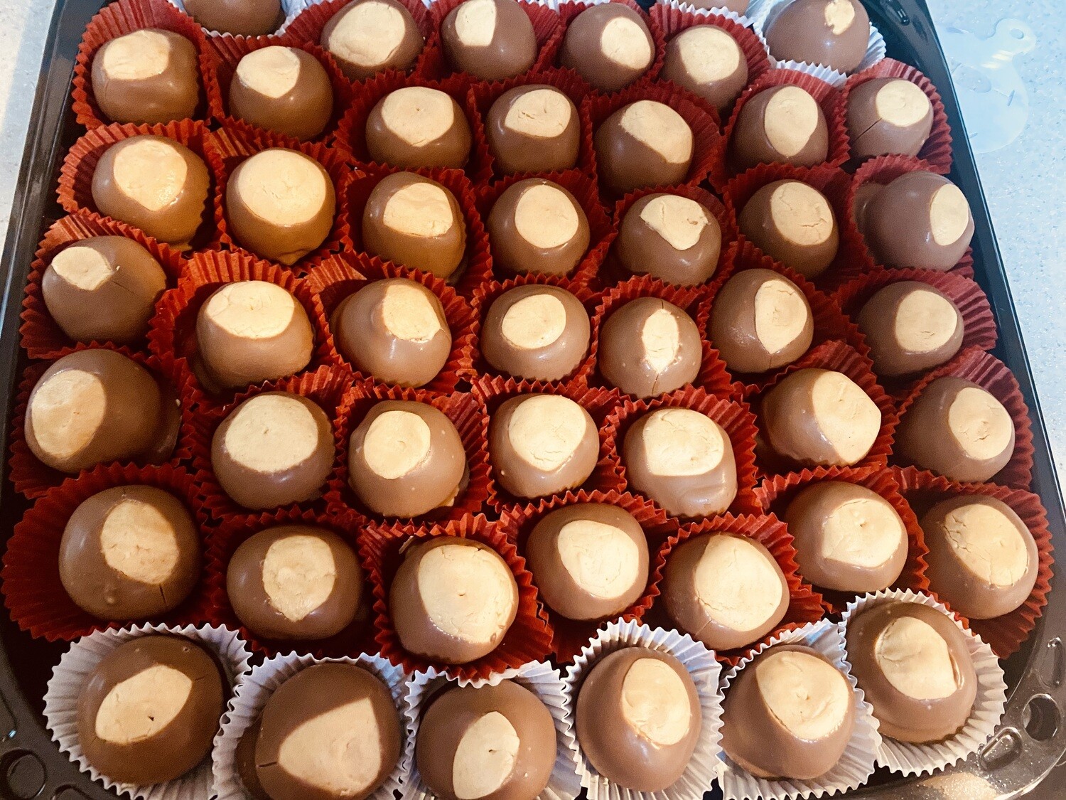 Peanut Butter Buckeyes - 1 Dozen,