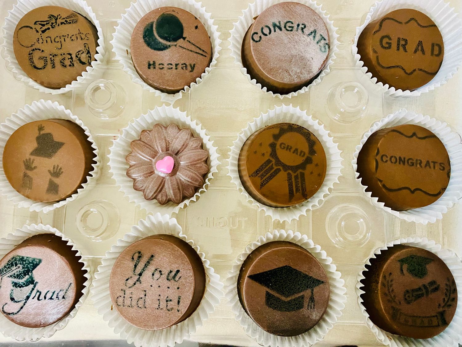 Chocolate-Covered Oreos for Grads - Box of 6