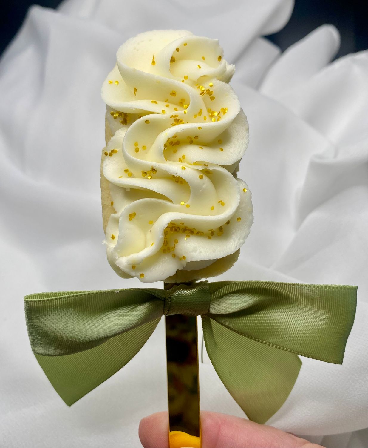 Mini Lemon Sugar Cookie Pops