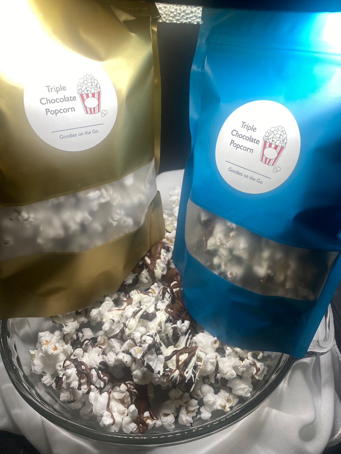 Triple Chocolate Popcorn