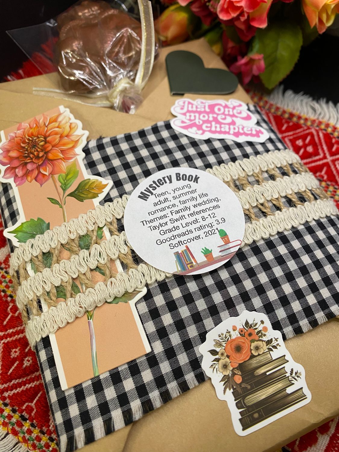 Blind Date With a Book, Mystery Book, or Coloring Book + Goodies