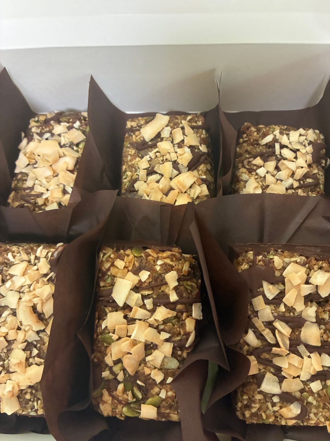 Coconut Date Bars - Box of 6