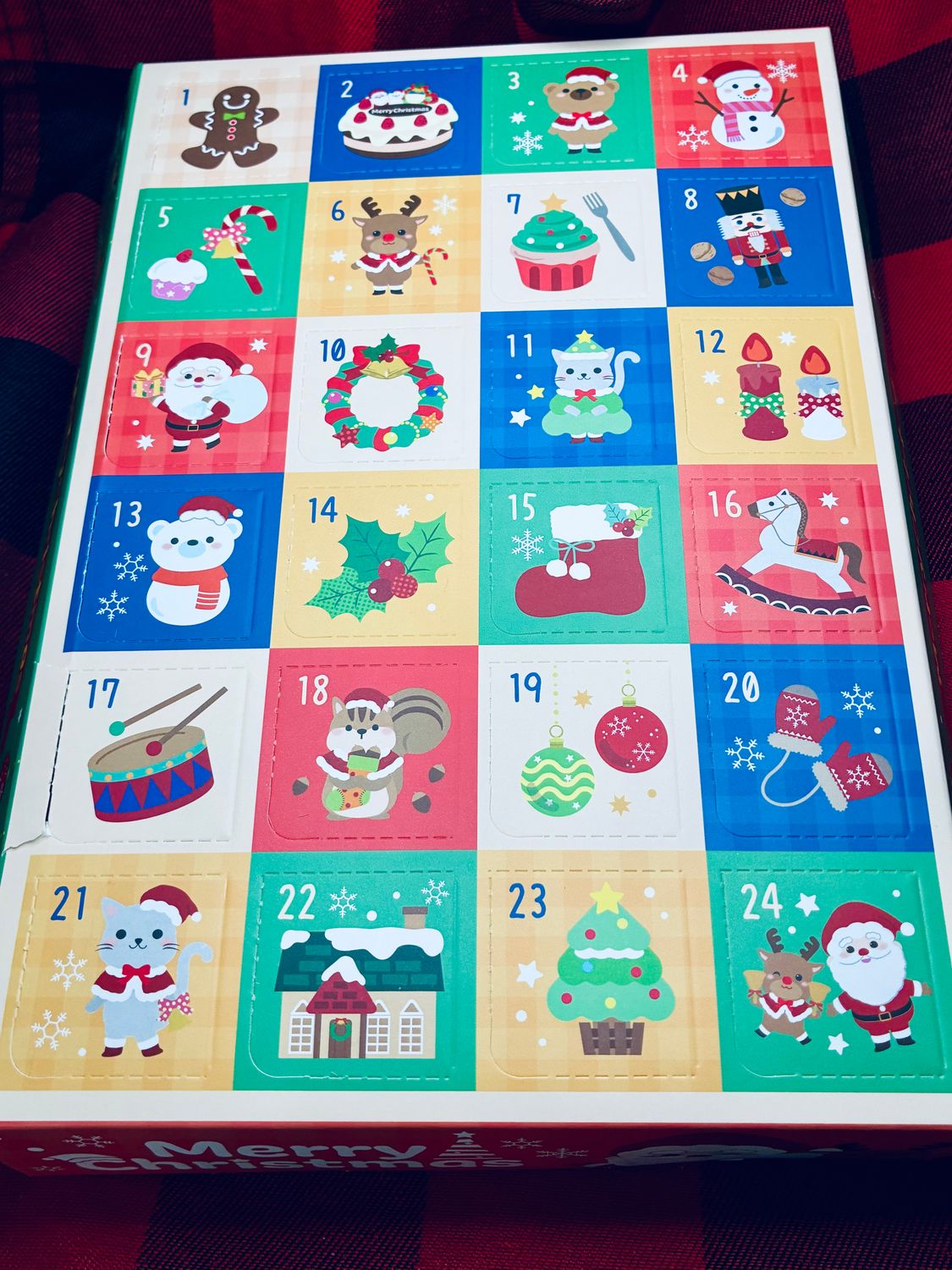 Advent Calendar with Homemade Chocolates