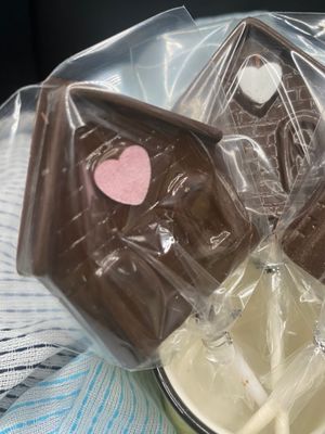 Chocolate Suckers for all Occasions  - 1 Dozen