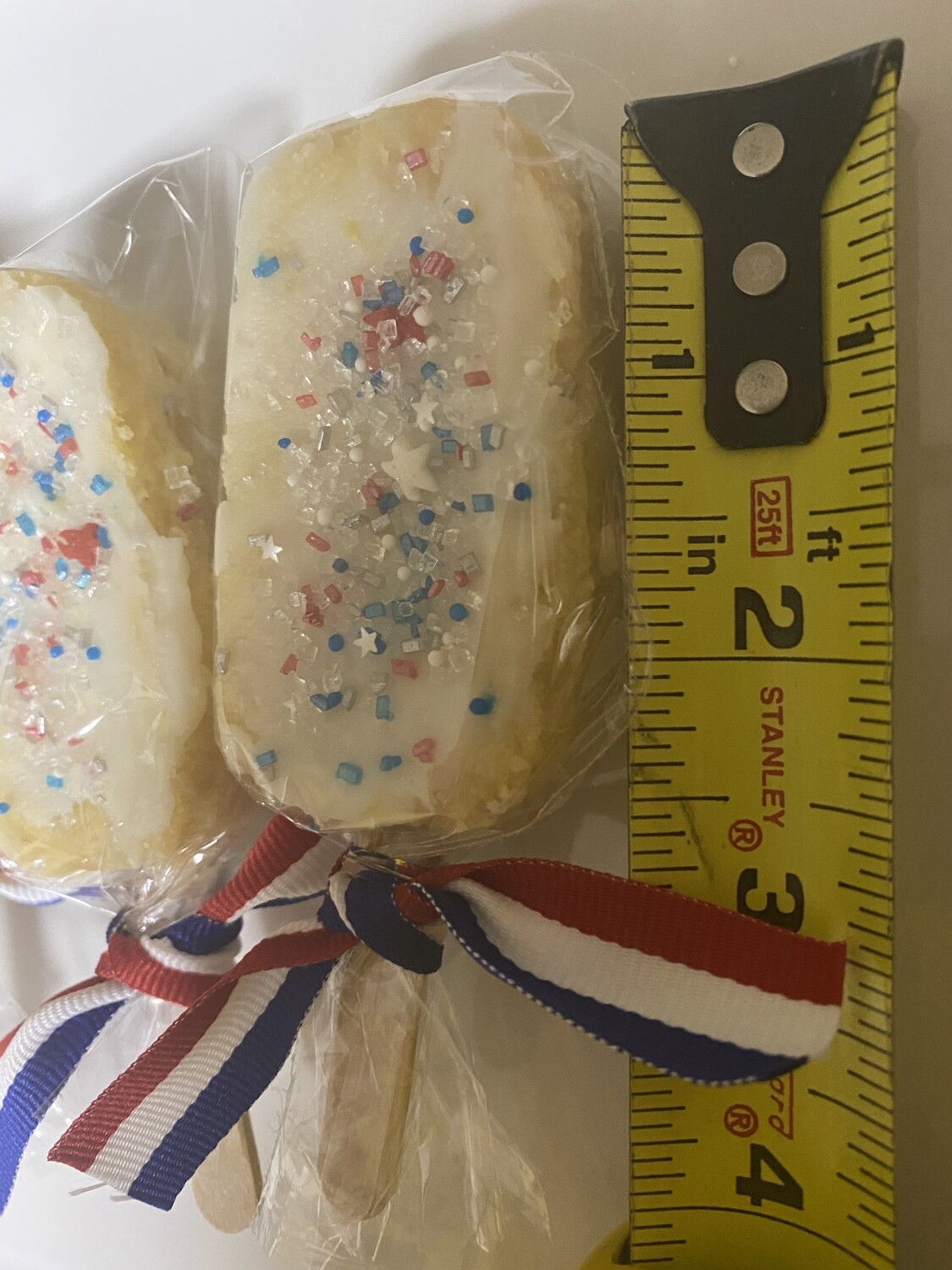 Mini Lemon Sugar Cookie Pops - 1 dozen