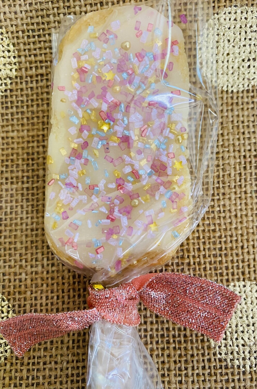 Mini Lemon Sugar Cookie Pops - 1 dozen