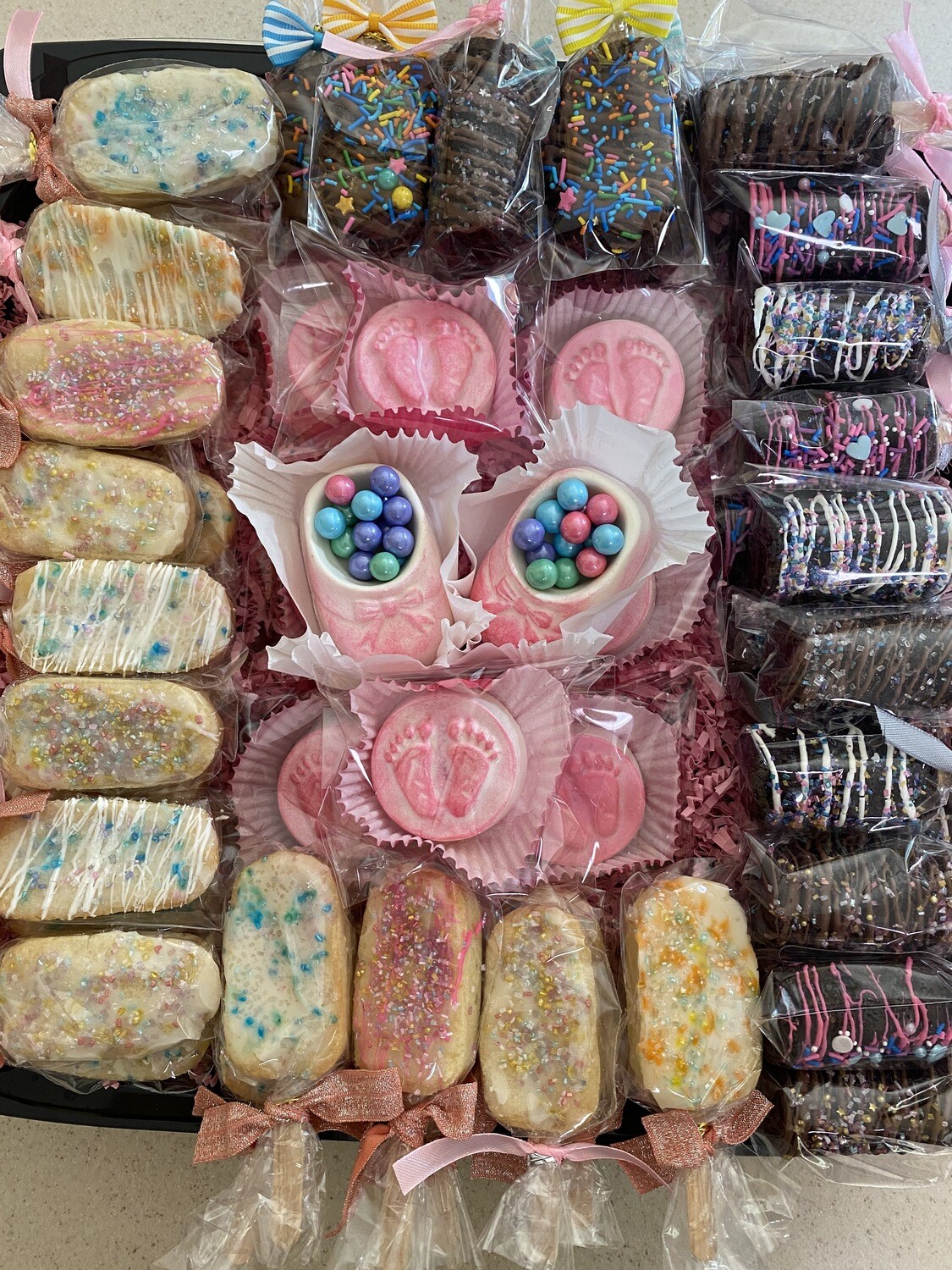 Mini Lemon Sugar Cookie Pops - 1 dozen