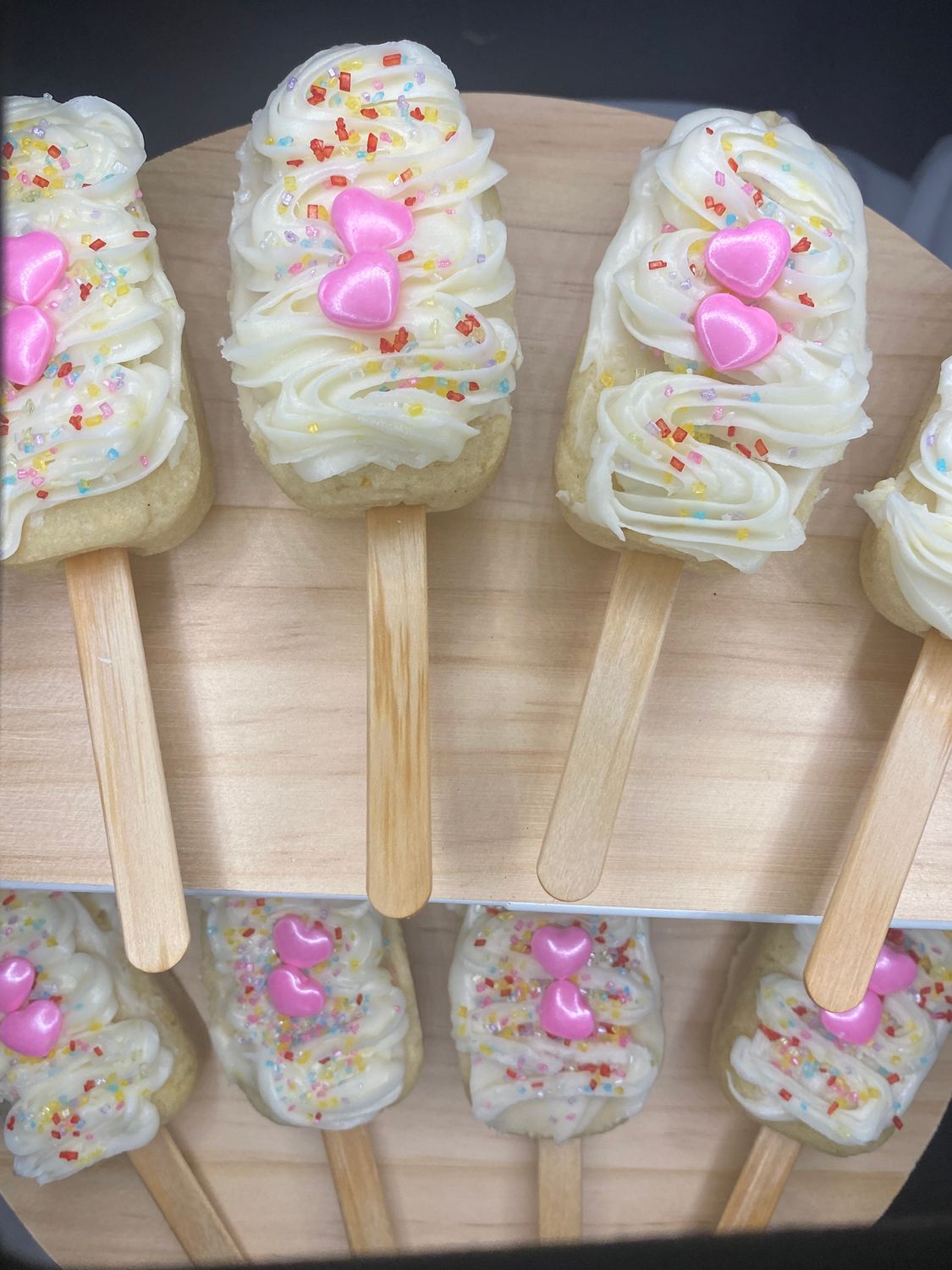 Mini Lemon Sugar Cookie Pops - 1 dozen