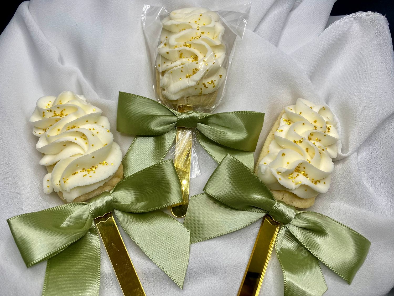 Mini Lemon Sugar Cookie Pops - 1 dozen