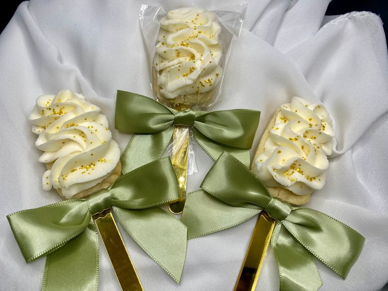 Mini Lemon Sugar Cookie Pops - 1 dozen