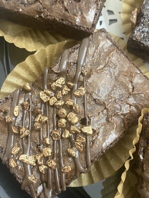 Triple Chocolate Brownies - large, medium or bite size - 1 dozen