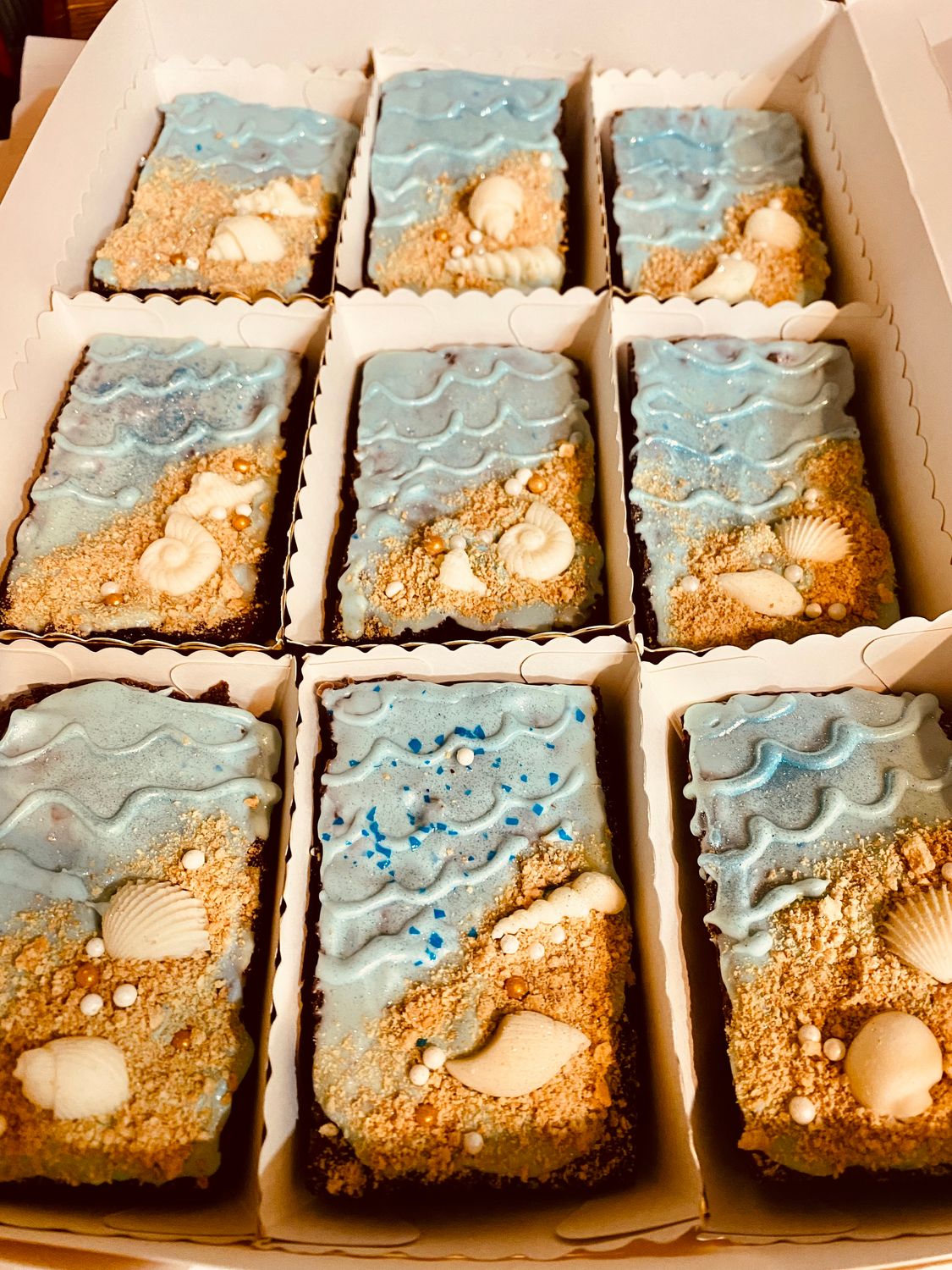 Triple Chocolate Brownies - large, medium or bite size - 1 dozen