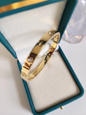Cartier bracelet with stone