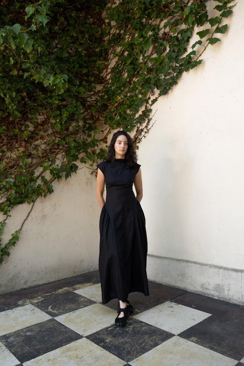 Maria Dress - French Linen