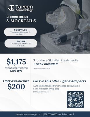 VIP: Microneedling & Mocktails