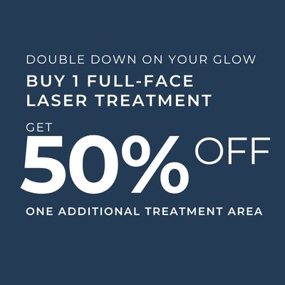 Buy one full-face laser, get one 50% off