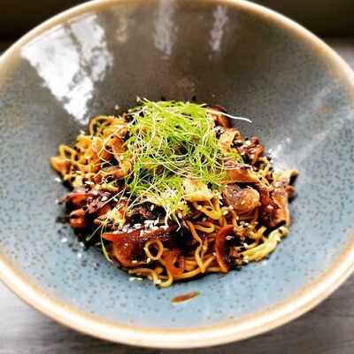 Mushroom Chow Mein Mushroom Chow Mein