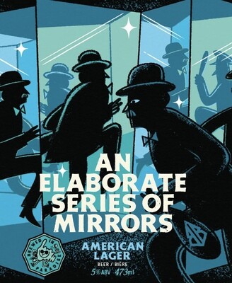 Banished Brewing - An Elaborate Series of Mirrors American Lager Banished Brewing - An Elaborate Series of Mirrors American Lager