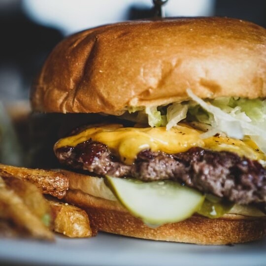 Brewdock Burger w/ Fries