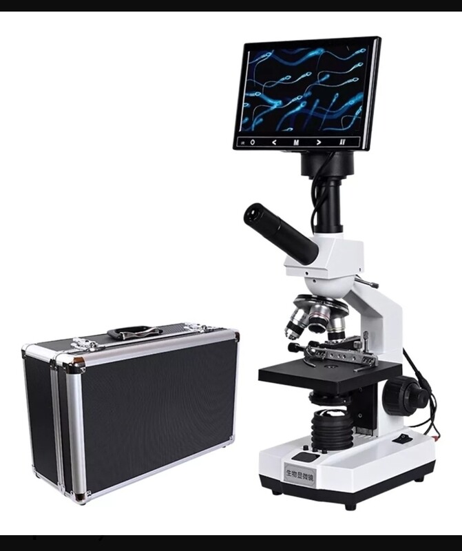 MICROSCOPIO CON PANTALLA ECO