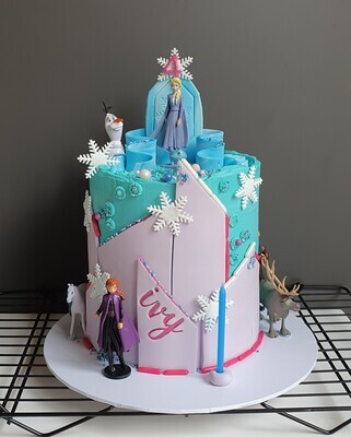Frozen Style Party Cake