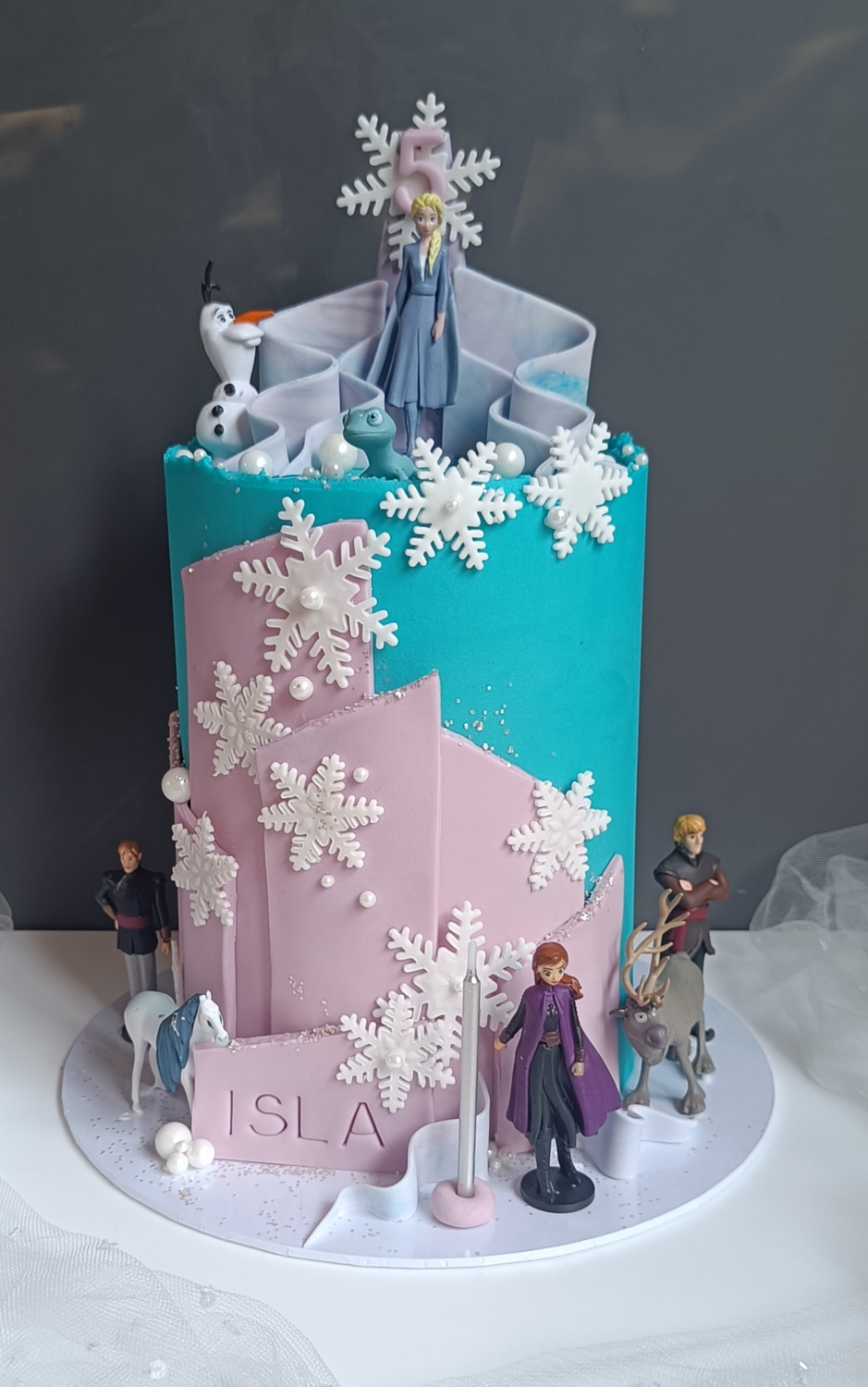 Frozen Style Party Cake