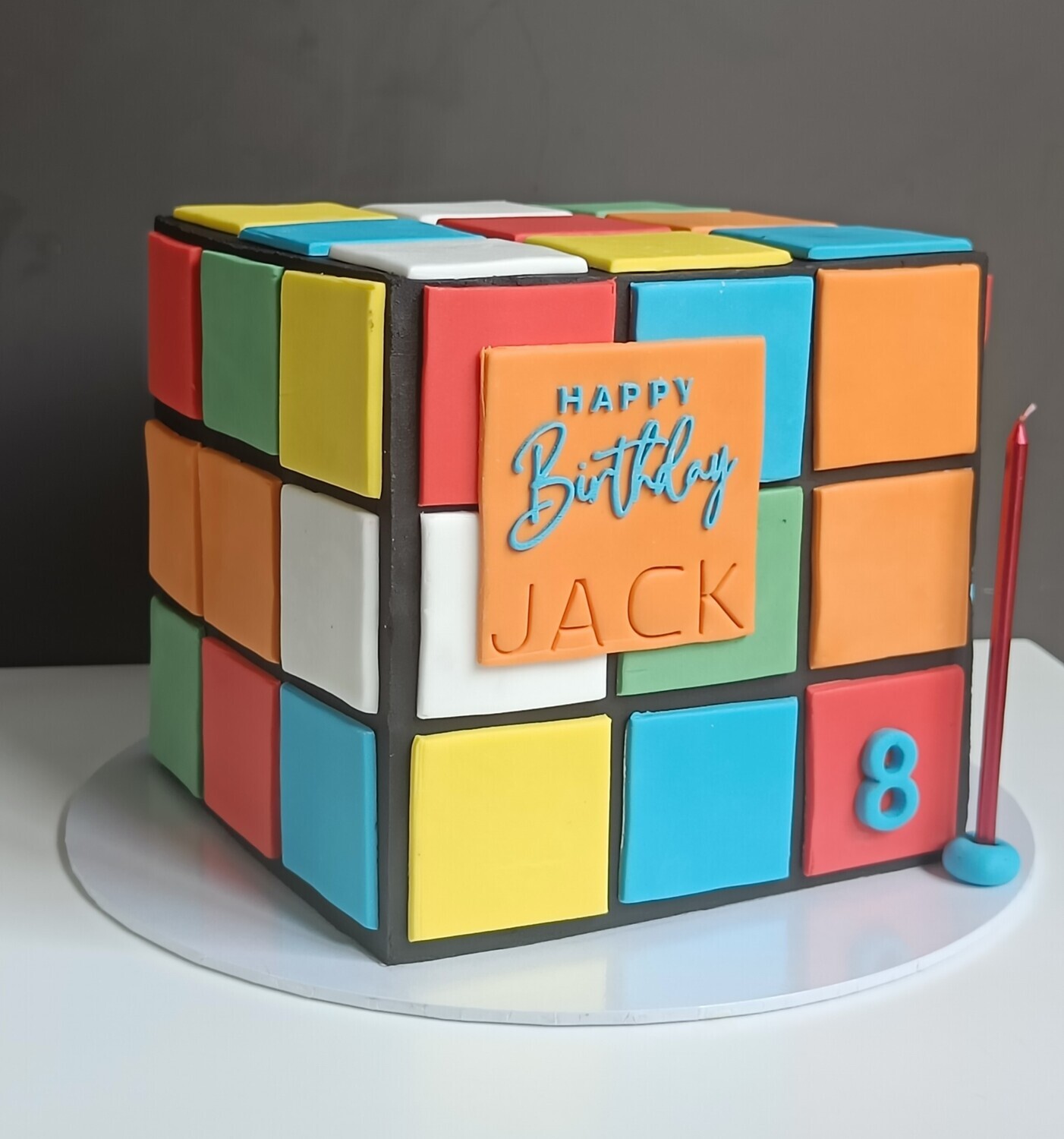 Rubik&#39;s Party Cake