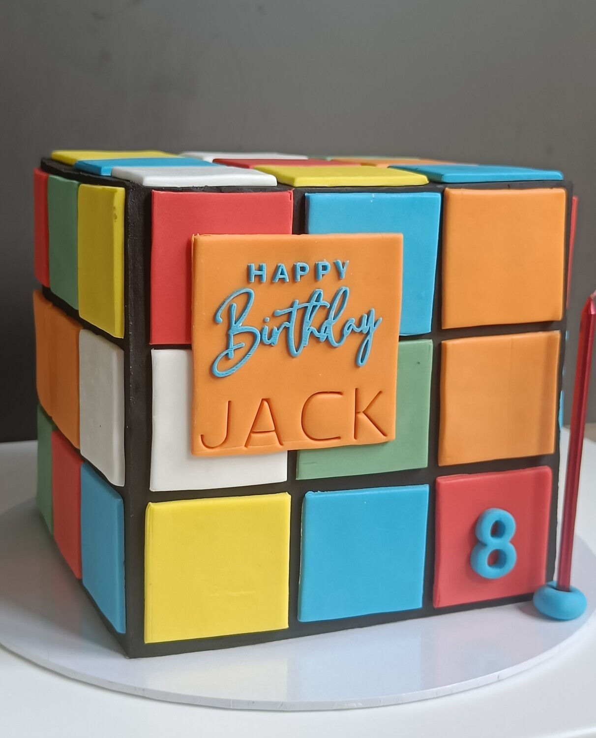 Rubik's Party Cake