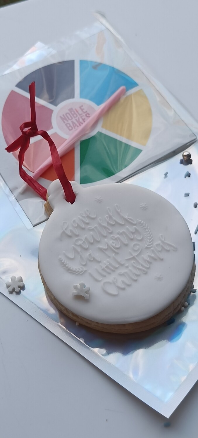 Paint Your Own Hanging Christmas Bauble