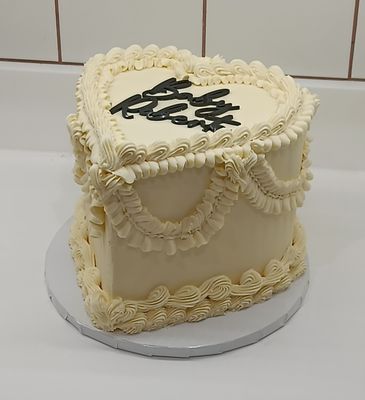 Lambeth Heart Cake
