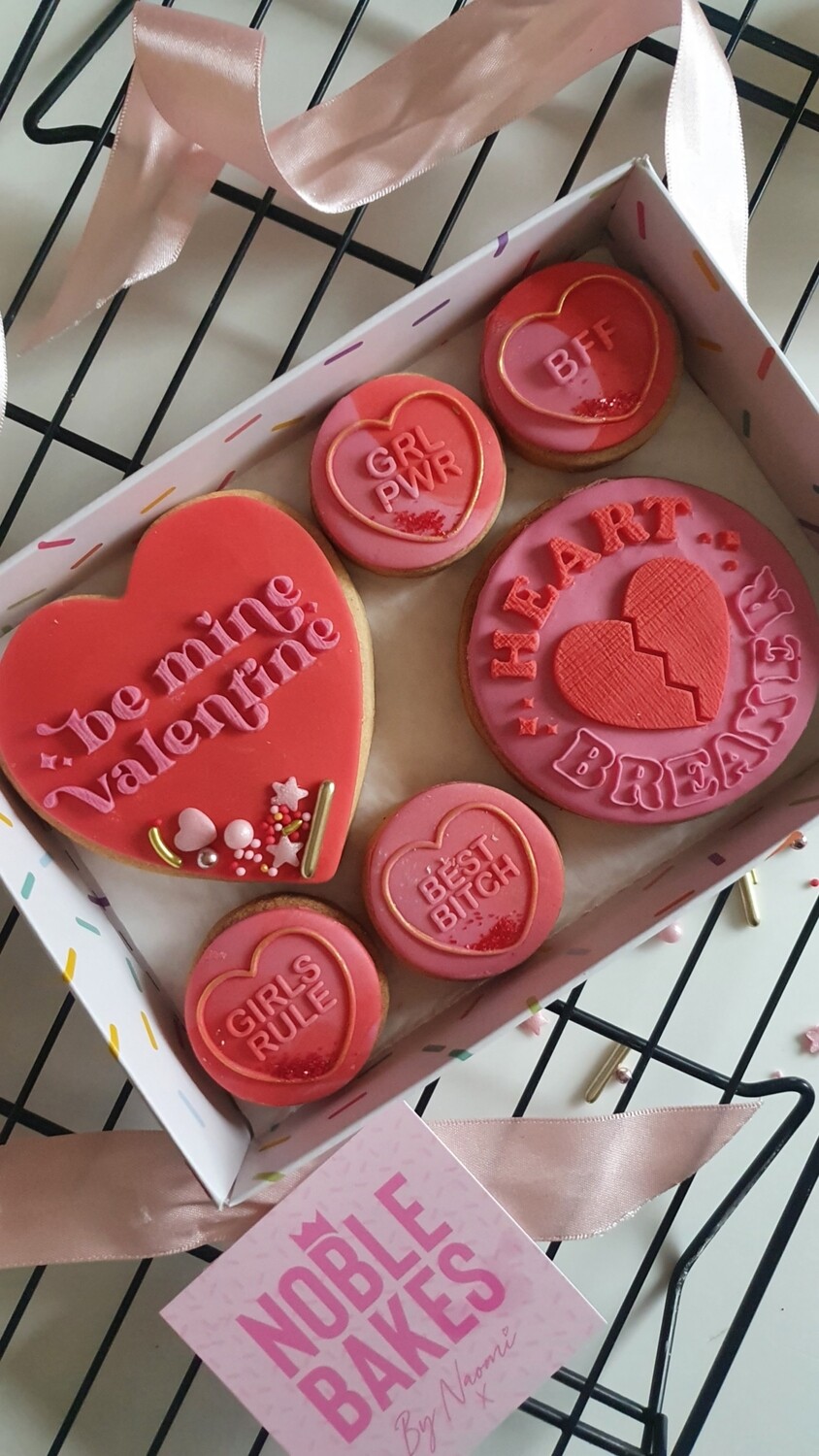 Valentines Biscuit Set