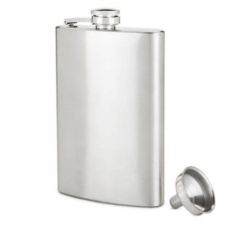 Trueflask - 6oz Stainless Steel Flask  Stainless steel