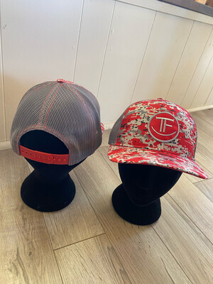 Red Camo Logo Hat