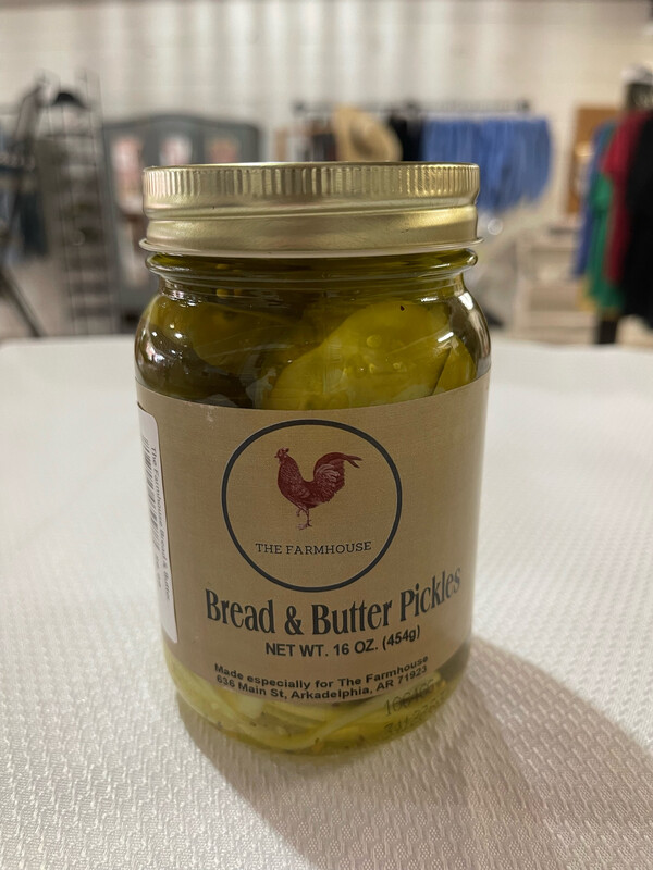 The Farmhouse Bread & Butter Pickles