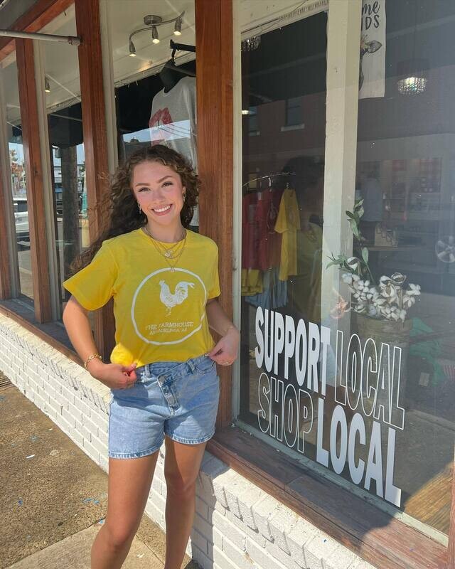 The Farmhouse Logo T-shirt Single Side SS