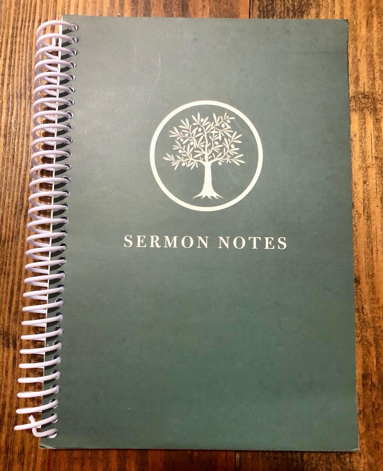 Sermon Notes Journal - Olive Tree