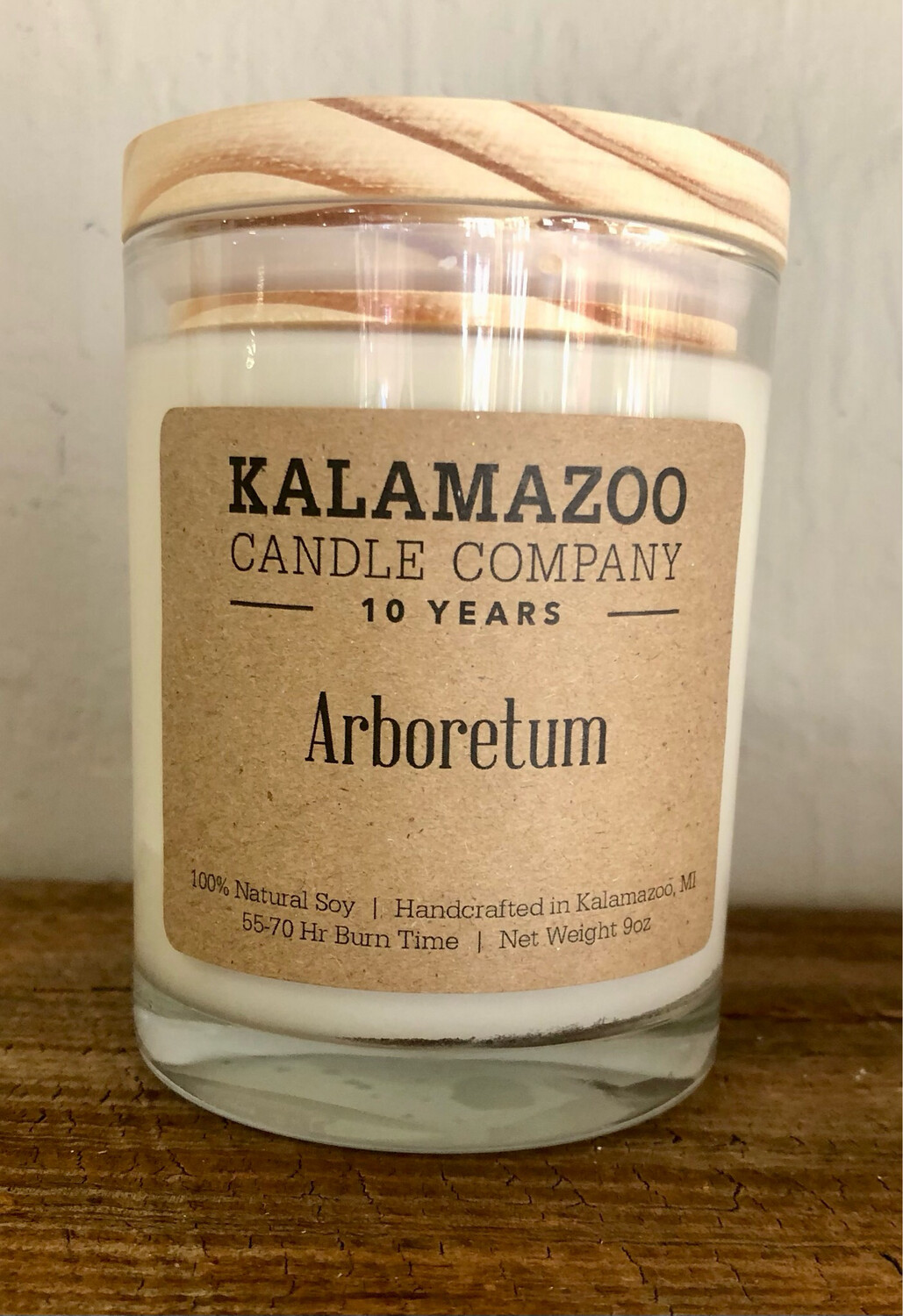 Kalamazoo Arboretum Candle 9 oz. Jar