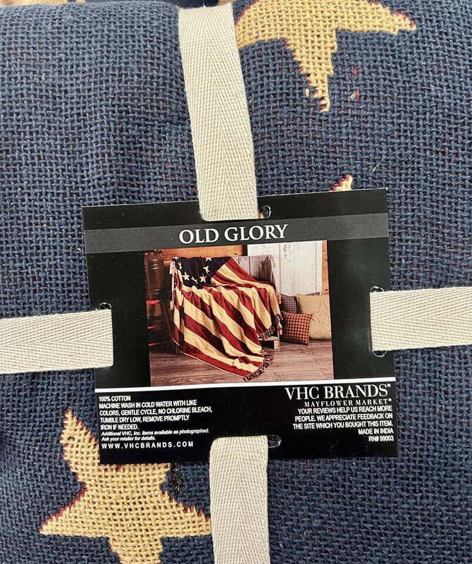 Old Glory Throw Blanket