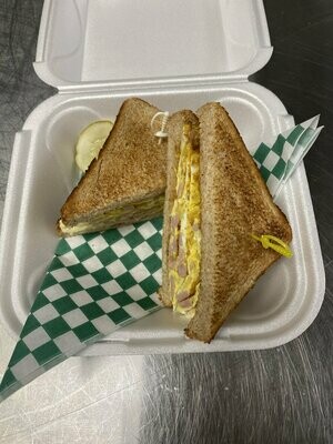 Western Sandwich (2 eggs)