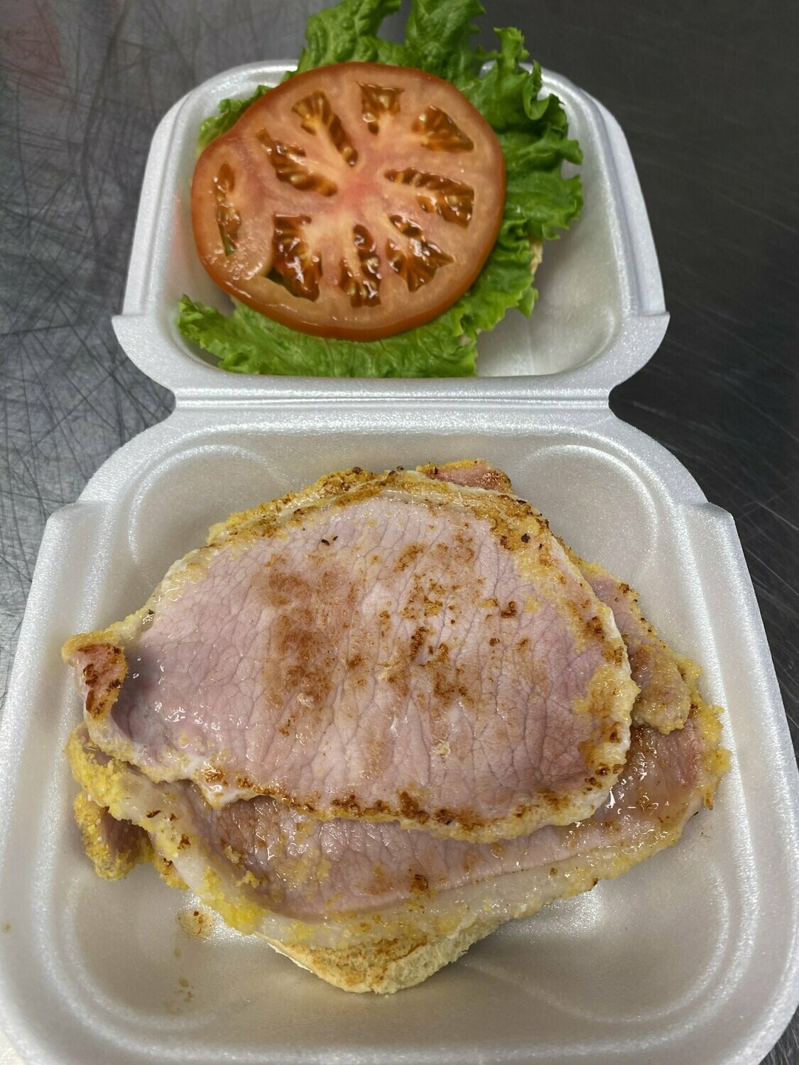 Peameal on a Bun