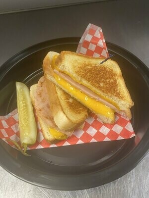 Grilled Cheese with Ham or Bacon