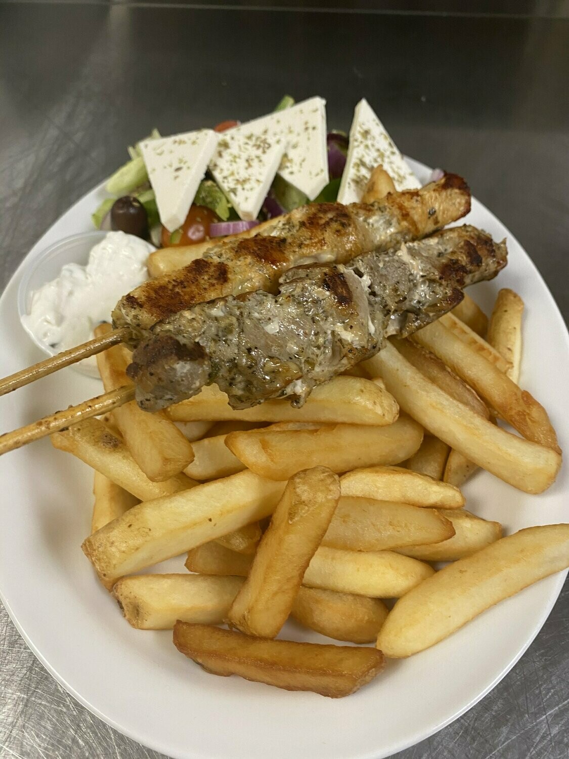 Souvlaki Platter Combo