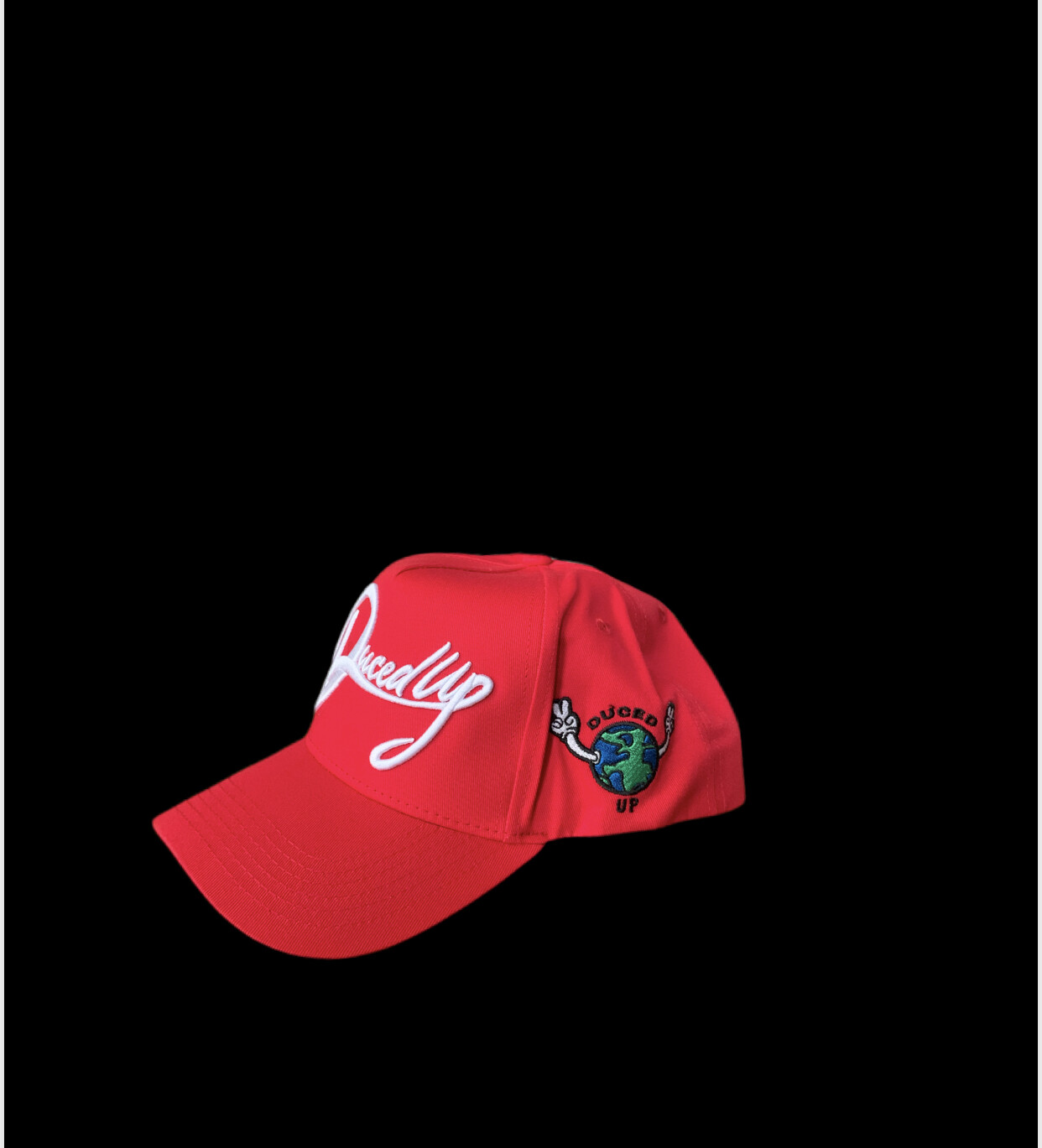Red COVID series cap